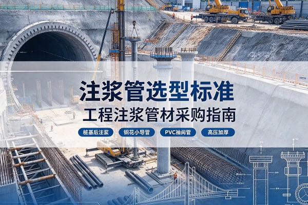 临澧注浆管选型标准